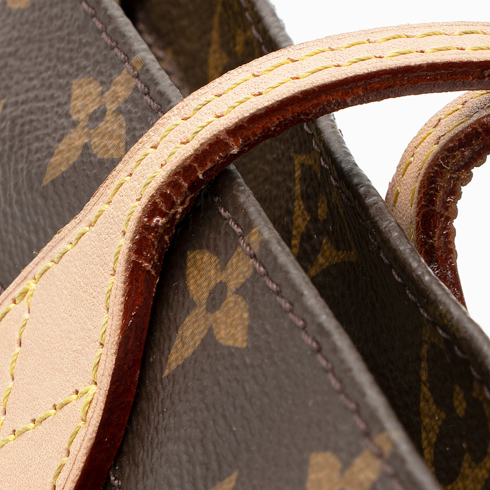 Louis Vuitton Monogram Canvas Carry It Tote (SHF-22024)