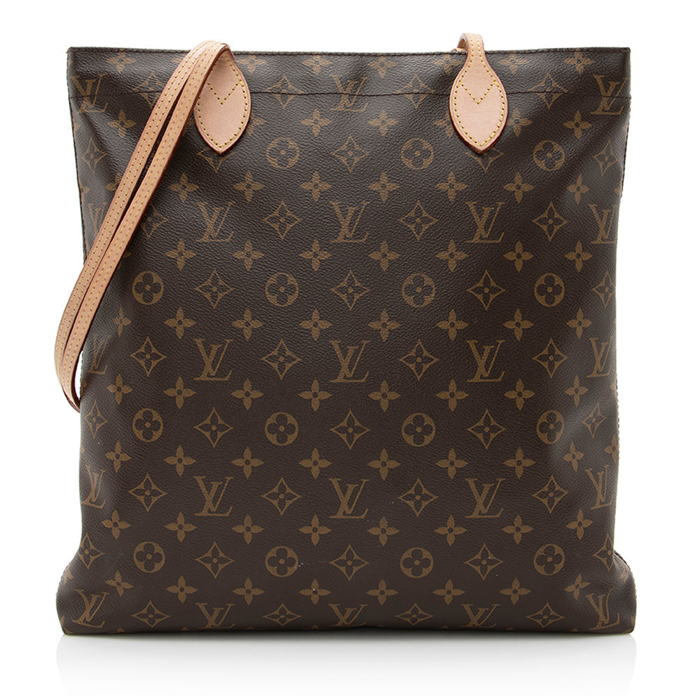 Louis Vuitton Monogram Canvas Carry It Tote (SHF-22024)