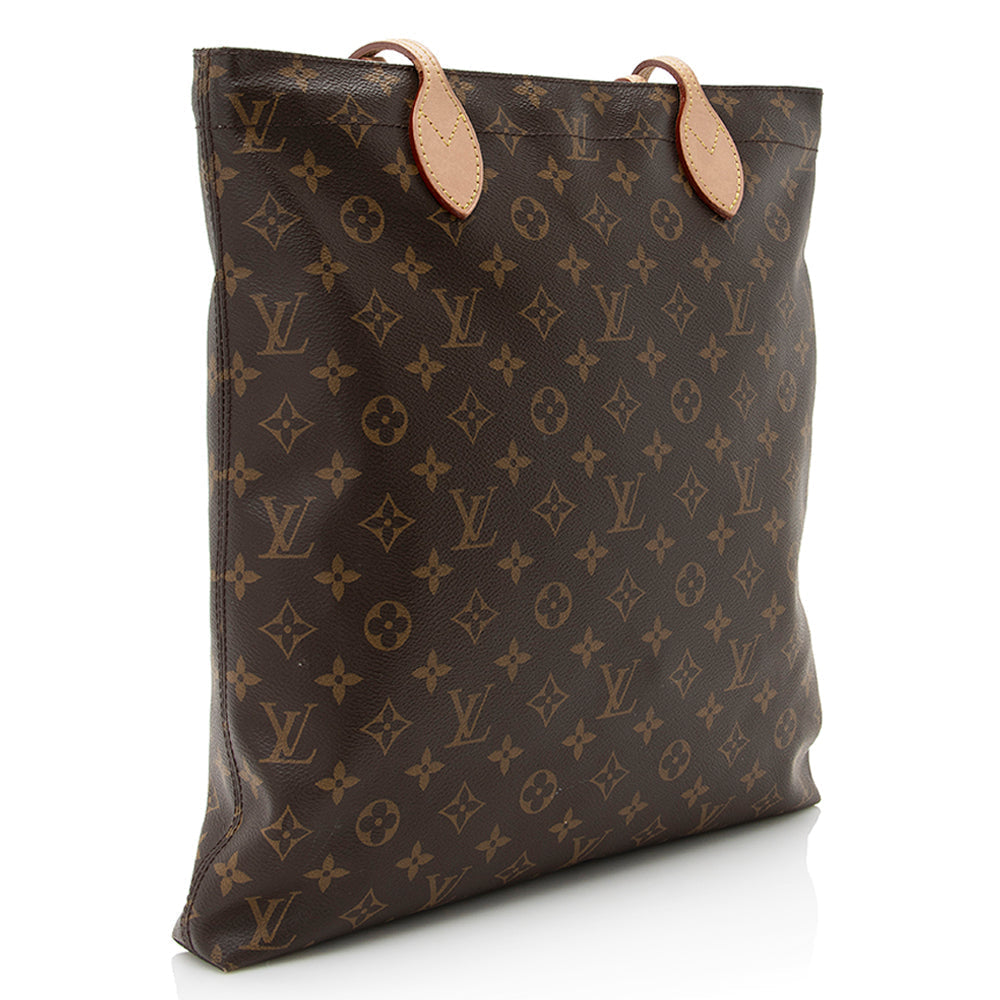 Louis Vuitton Monogram Canvas Carry It Tote (SHF-22024)