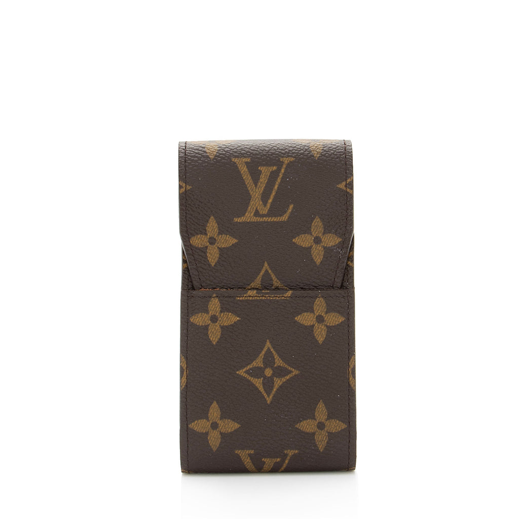 Louis Vuitton Monogram Canvas Cigarette Case (SHF-g6xaQt)