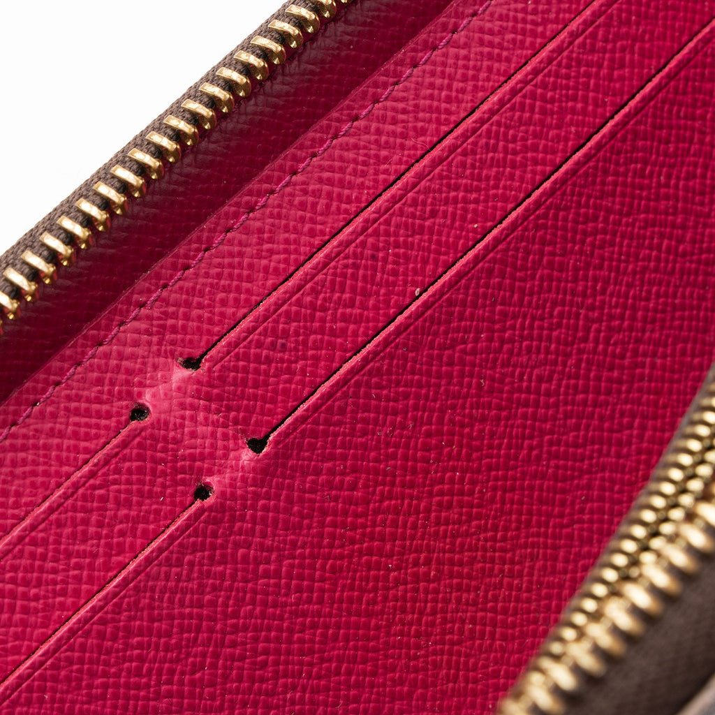 Louis Vuitton Monogram Blooming Flowers Canvas Clemence Wallet (SHF-eqBq8O)