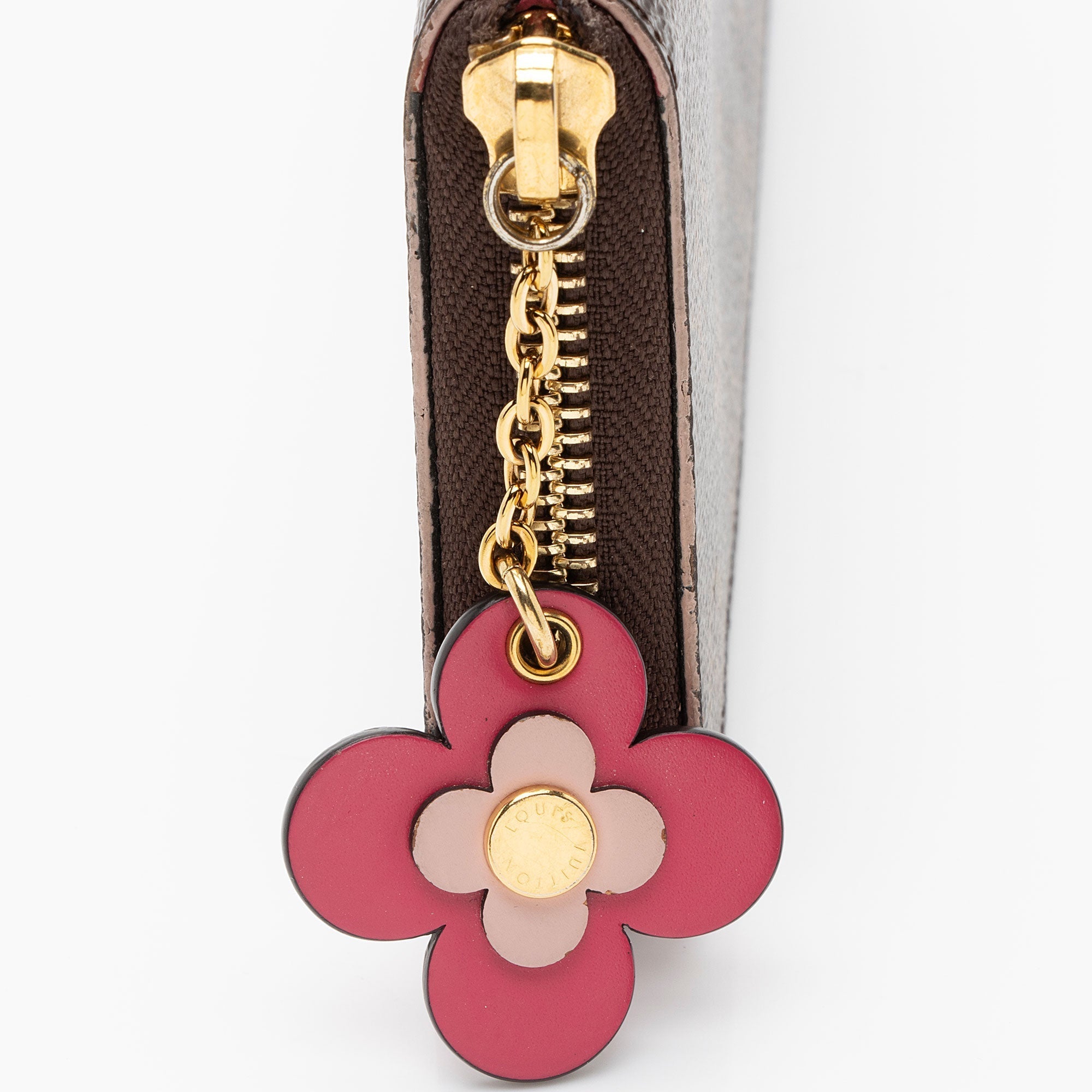 Louis Vuitton Monogram Blooming Flowers Canvas Clemence Wallet (SHF-eqBq8O)