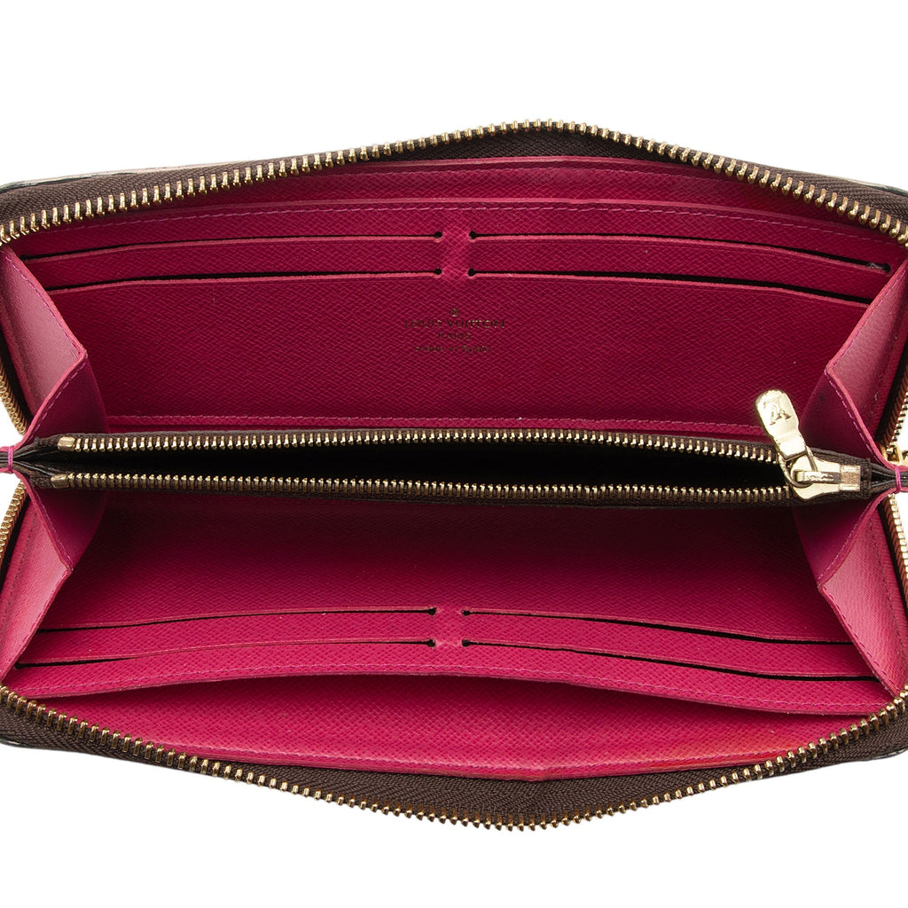 Louis Vuitton Monogram Blooming Flowers Canvas Clemence Wallet (SHF-eqBq8O)