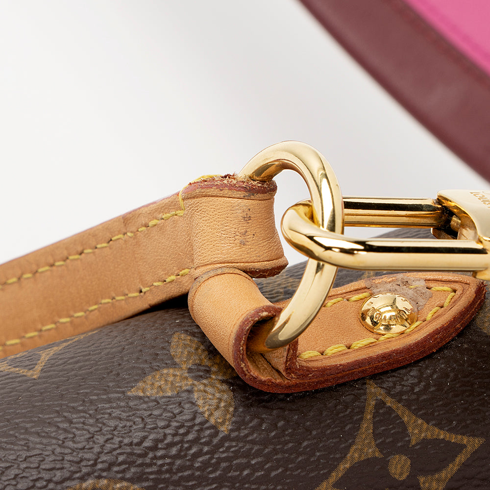 Louis Vuitton Monogram Canvas Cluny BB Satchel (SHF-19375)