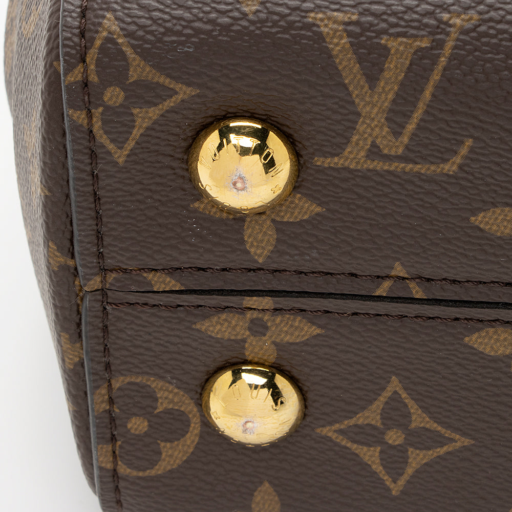Louis Vuitton Monogram Canvas Cluny BB Satchel (SHF-19375)