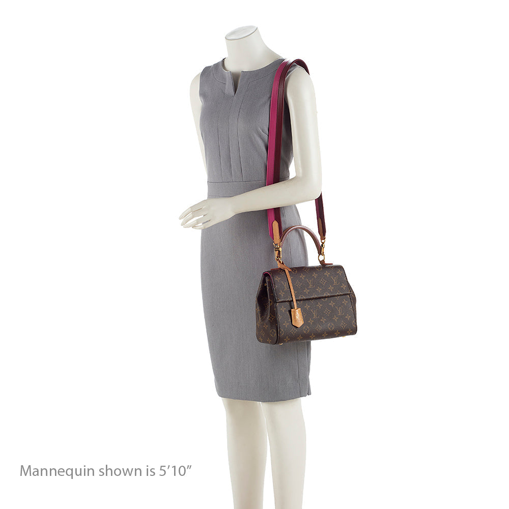 Louis Vuitton Monogram Canvas Cluny BB Satchel (SHF-19375)