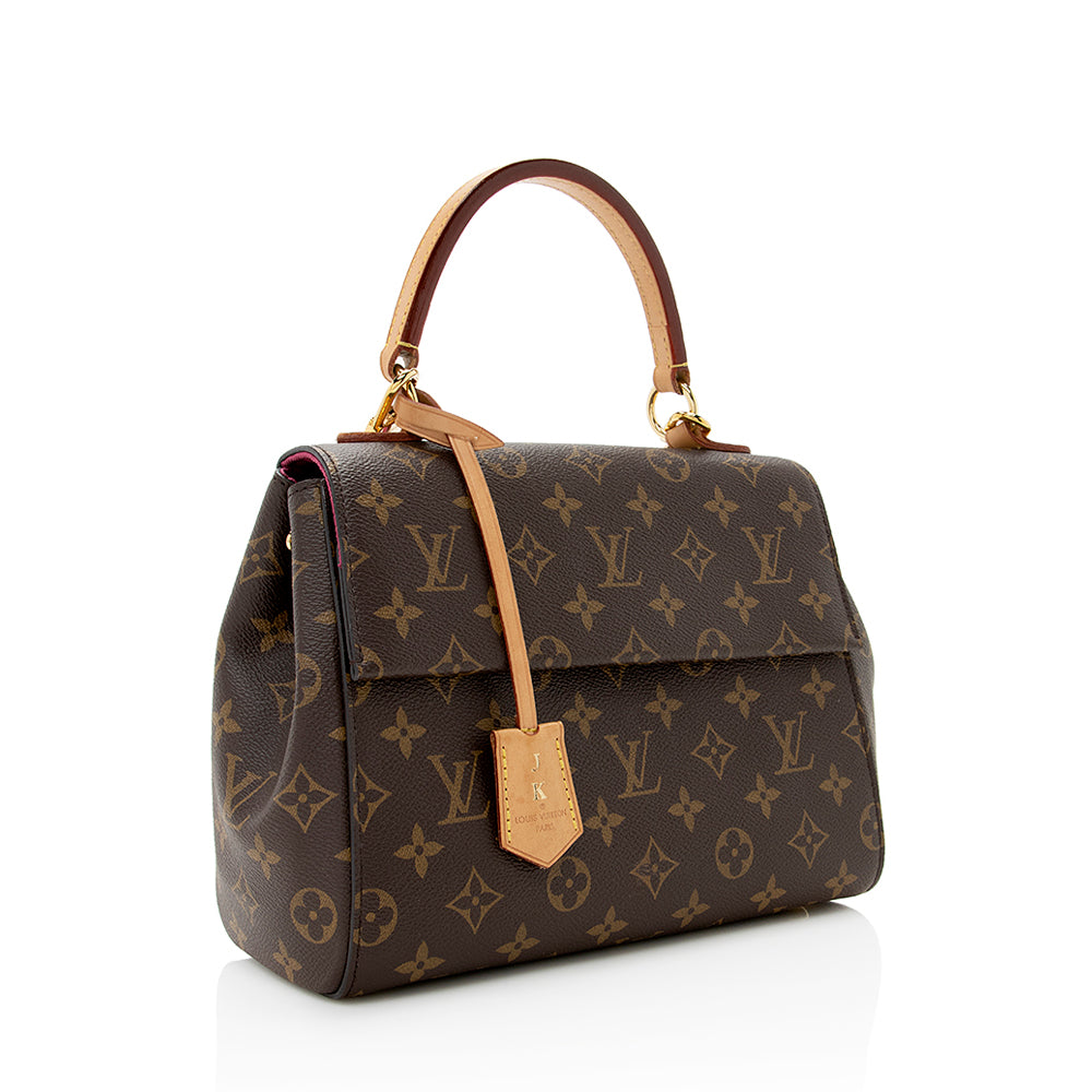 Louis Vuitton Monogram Canvas Cluny BB Satchel (SHF-19375)