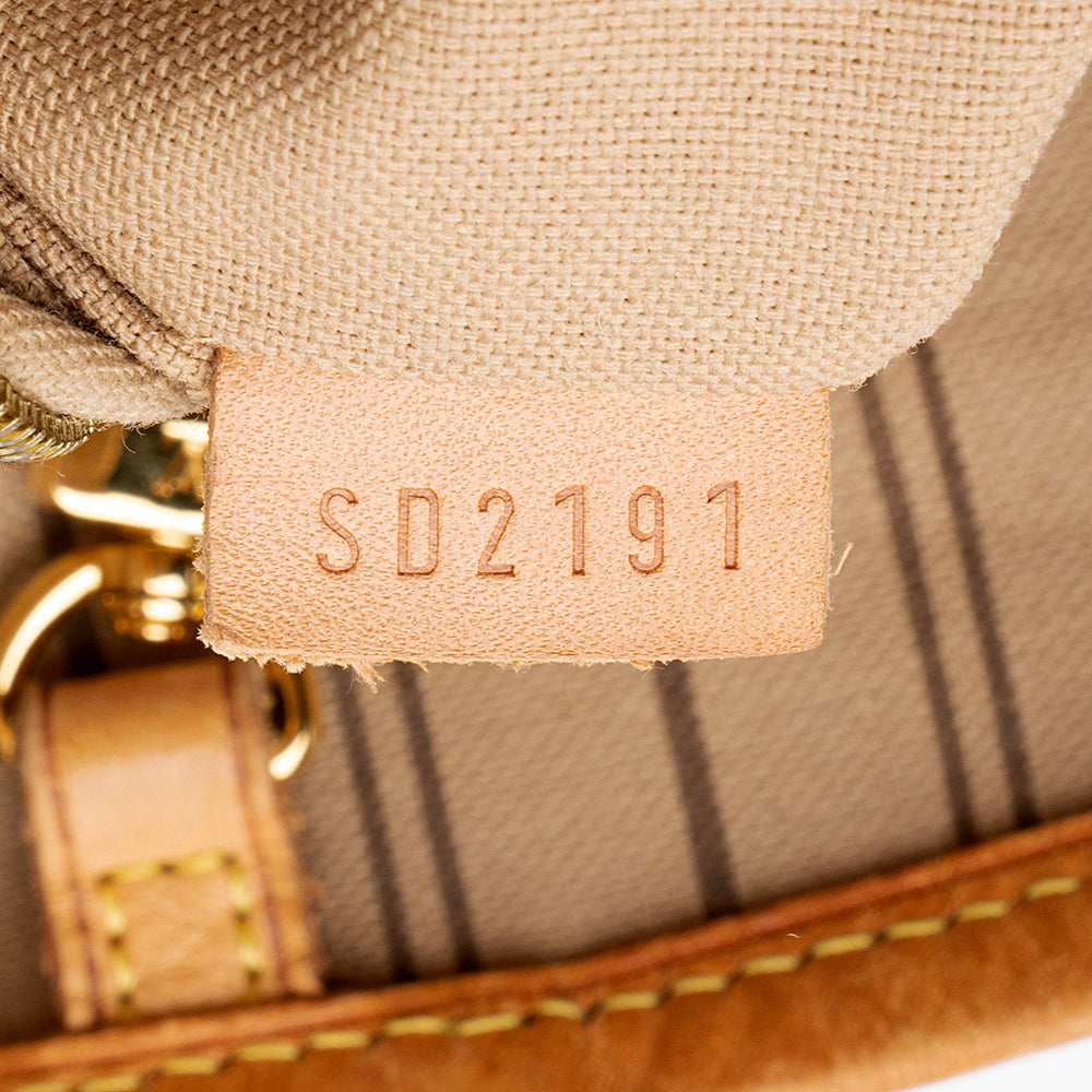 Louis Vuitton Monogram Canvas Delightful MM Shoulder Bag (SHF-21461)