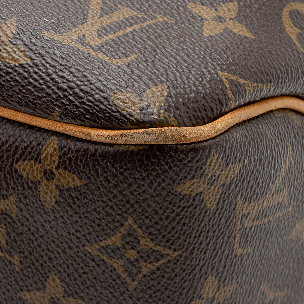 Louis Vuitton Monogram Canvas Delightful MM Shoulder Bag (SHF-21461)