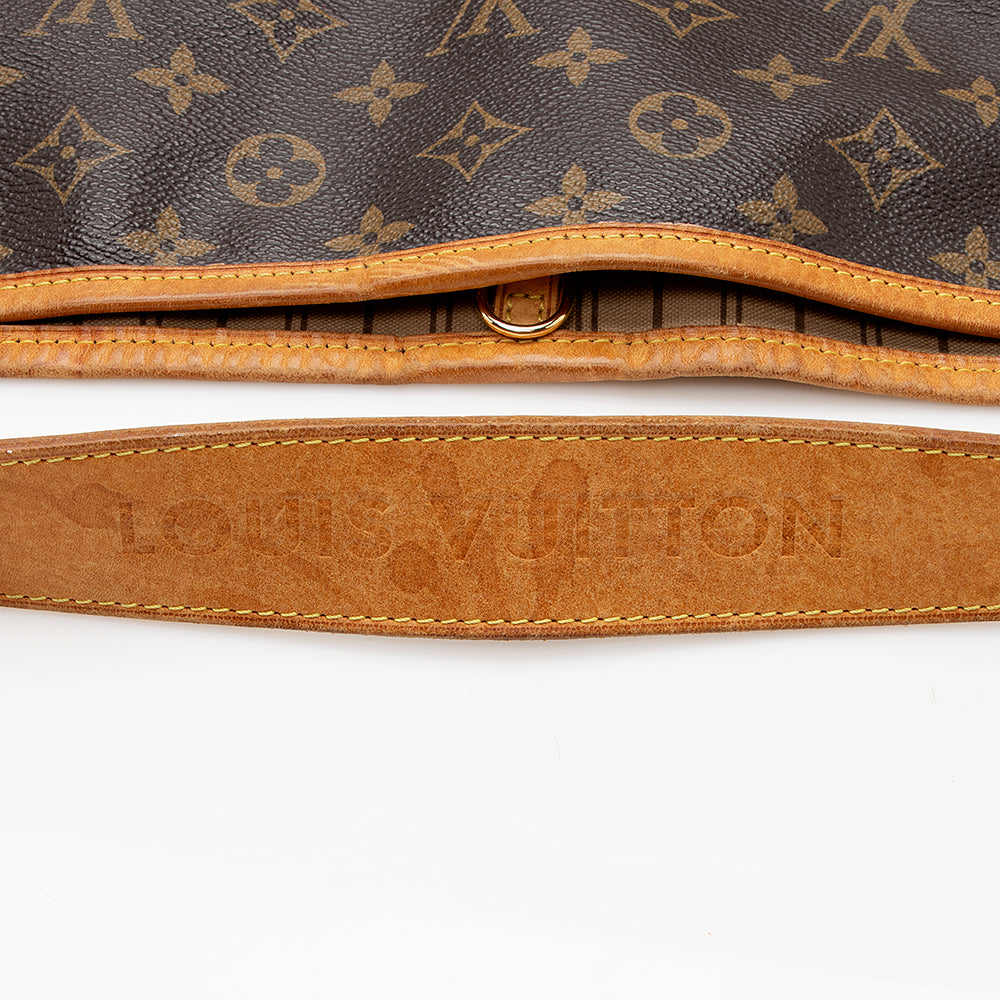 Louis Vuitton Monogram Canvas Delightful MM Shoulder Bag (SHF-21461)