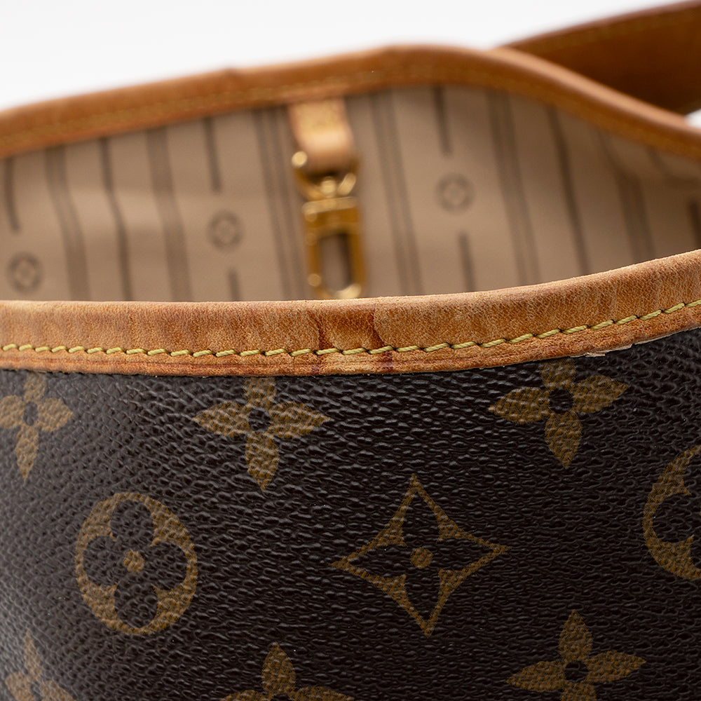 Louis Vuitton Monogram Canvas Delightful MM Shoulder Bag (SHF-21461)