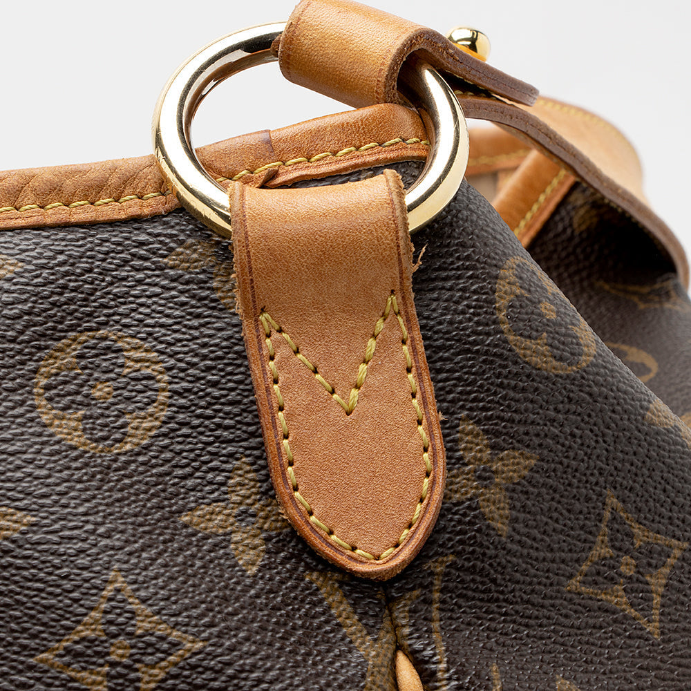Louis Vuitton Monogram Canvas Delightful MM Shoulder Bag (SHF-21461)