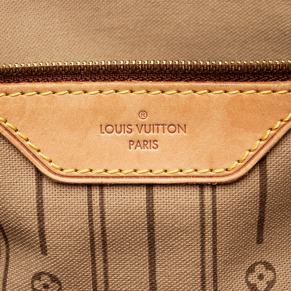 Louis Vuitton Monogram Canvas Delightful MM Shoulder Bag (SHF-21461)