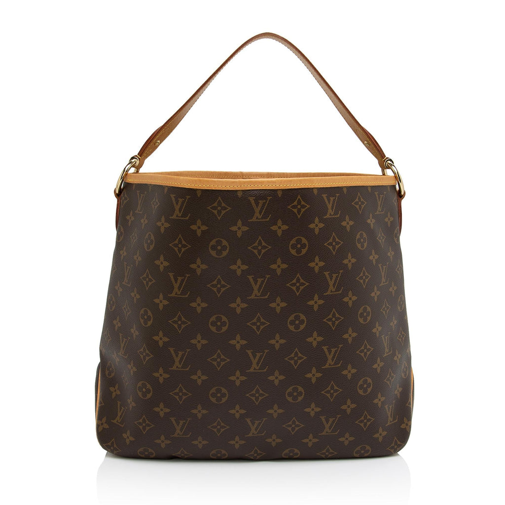 Louis Vuitton Monogram Canvas Delightful MM Shoulder Bag (SHF-59CtYo)