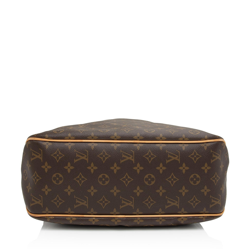 Louis Vuitton Monogram Canvas Delightful MM Shoulder Bag (SHF-59CtYo)
