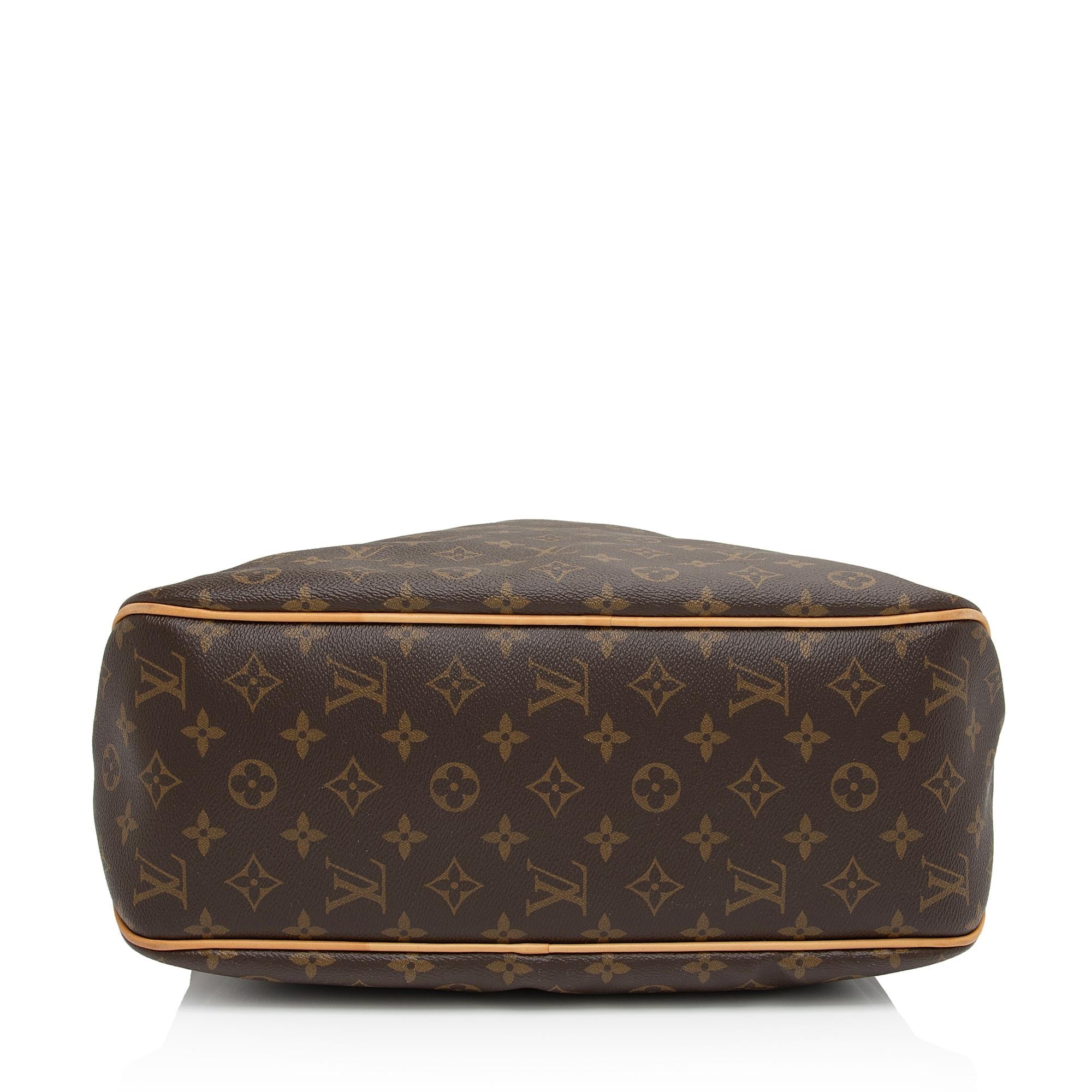 Louis Vuitton Monogram Canvas Delightful MM Shoulder Bag (SHF-59CtYo)