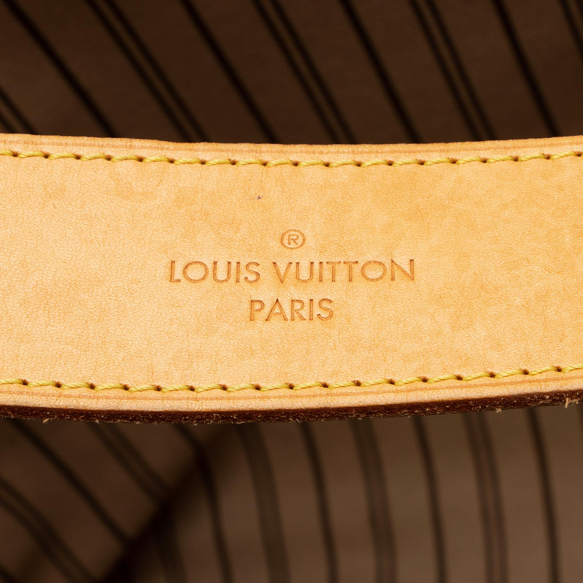 Louis Vuitton Monogram Canvas Delightful MM Shoulder Bag (SHF-59CtYo)