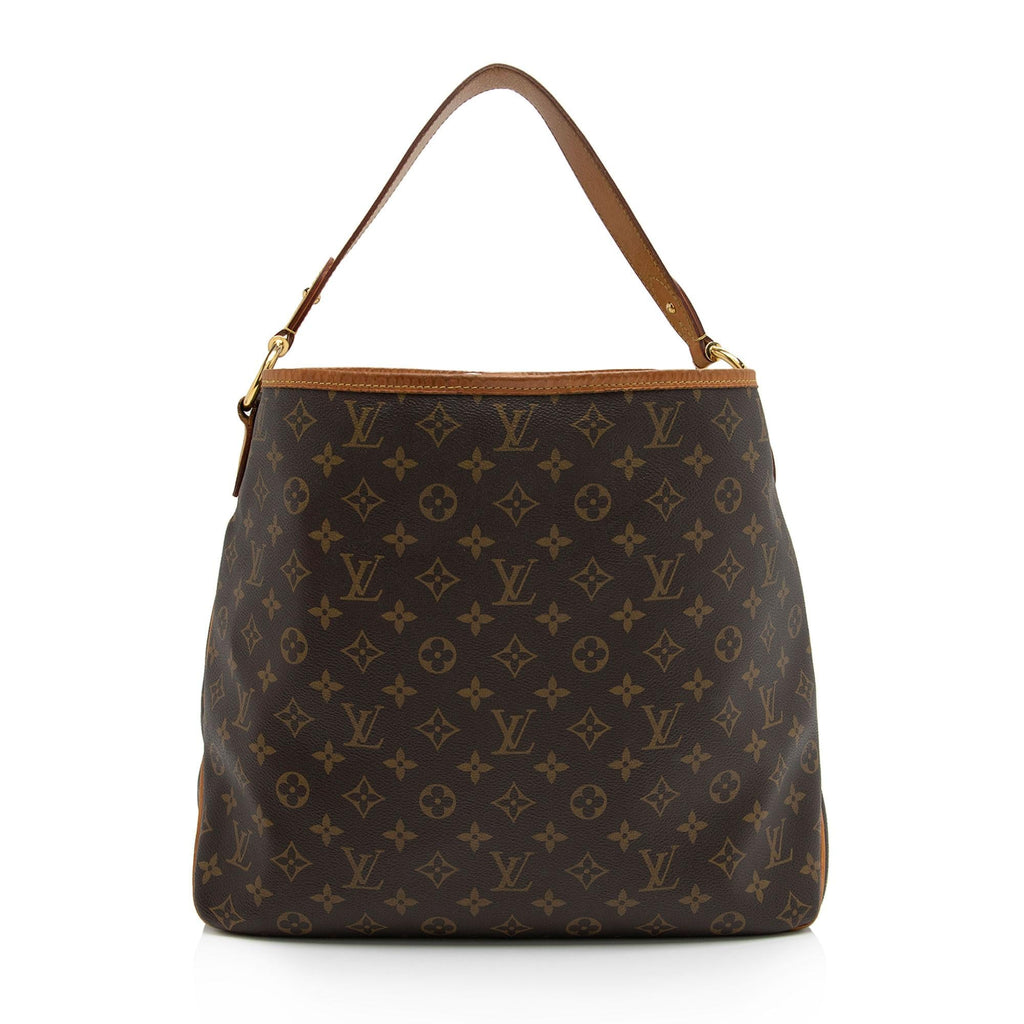 Louis Vuitton Monogram Canvas Delightful MM Shoulder Bag (SHF-BlbpyK)