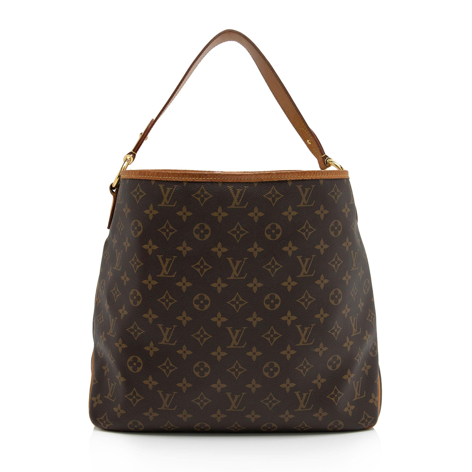 Louis Vuitton Monogram Canvas Delightful MM Shoulder Bag (SHF-BlbpyK)
