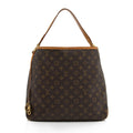 Louis Vuitton Monogram Canvas Delightful MM Shoulder Bag (SHF-BlbpyK)