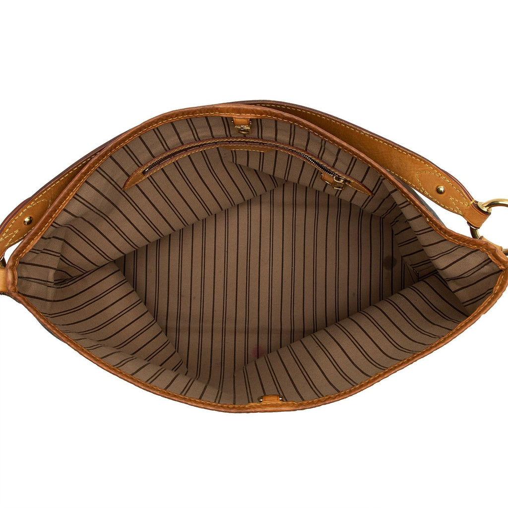 Louis Vuitton Monogram Canvas Delightful MM Shoulder Bag (SHF-BlbpyK)