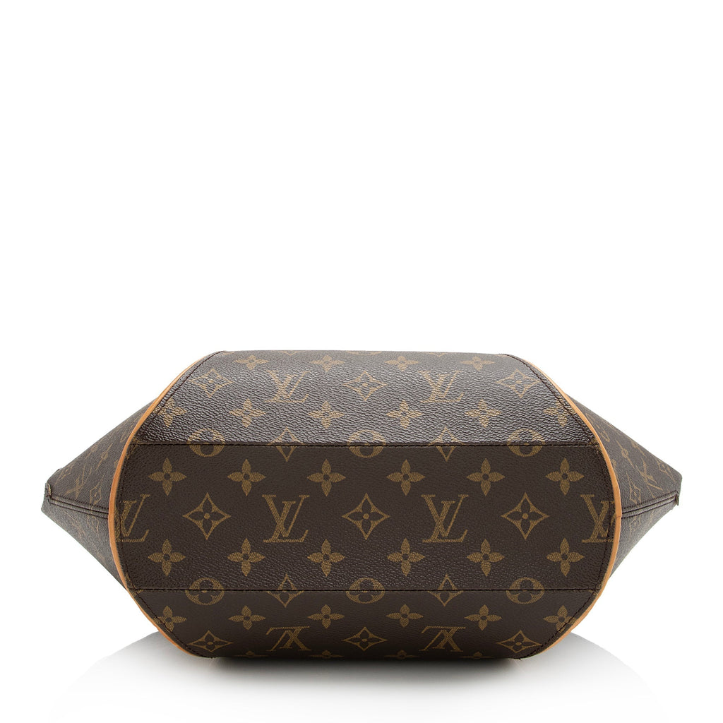 Louis Vuitton Monogram Canvas Ellipse MM Satchel (SHF-22702)