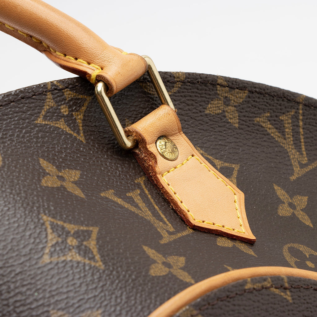 Louis Vuitton Monogram Canvas Ellipse MM Satchel (SHF-22702)