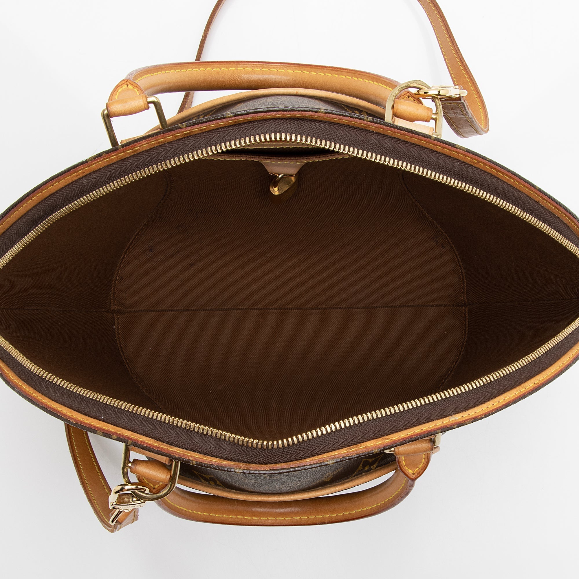 Louis Vuitton Monogram Canvas Ellipse MM Satchel (SHF-22702)