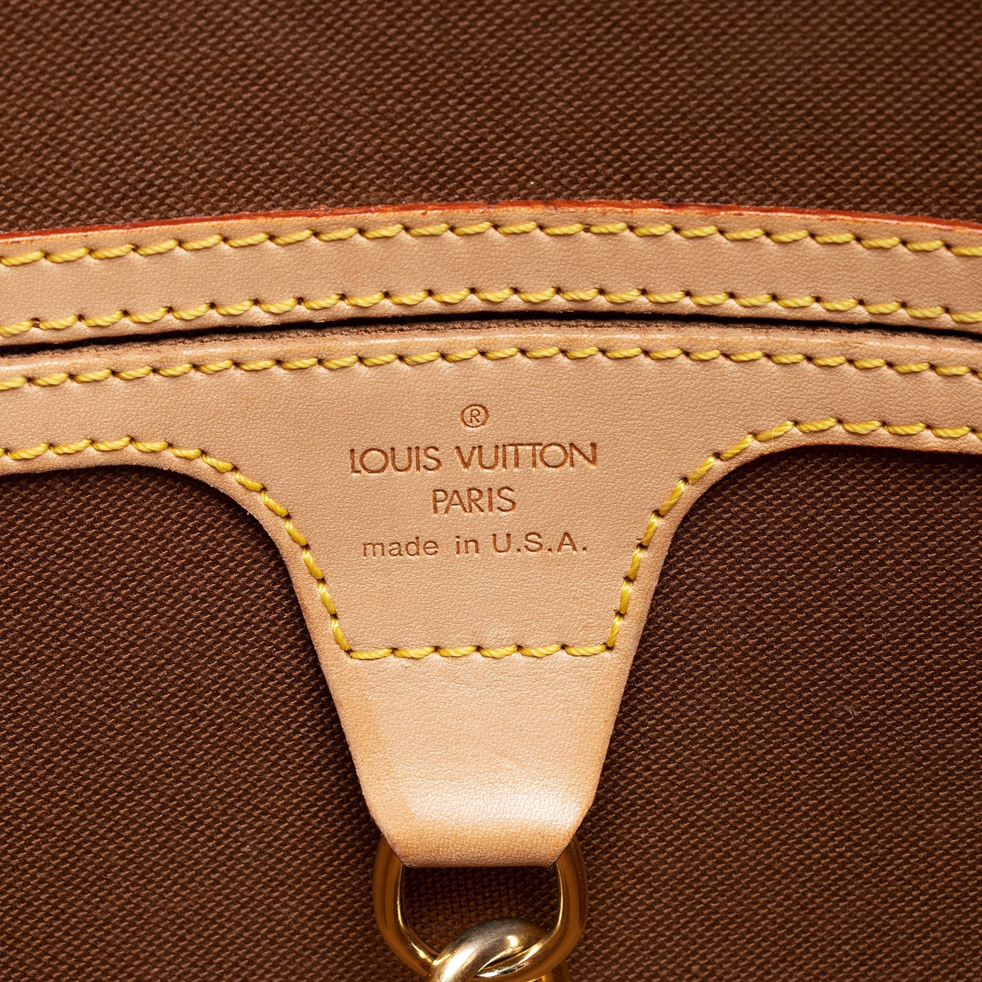 Louis Vuitton Monogram Canvas Ellipse MM Satchel (SHF-22702)