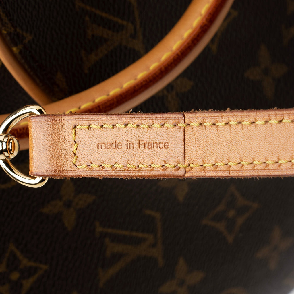 Louis Vuitton Monogram Canvas Ellipse MM Satchel (SHF-22702)