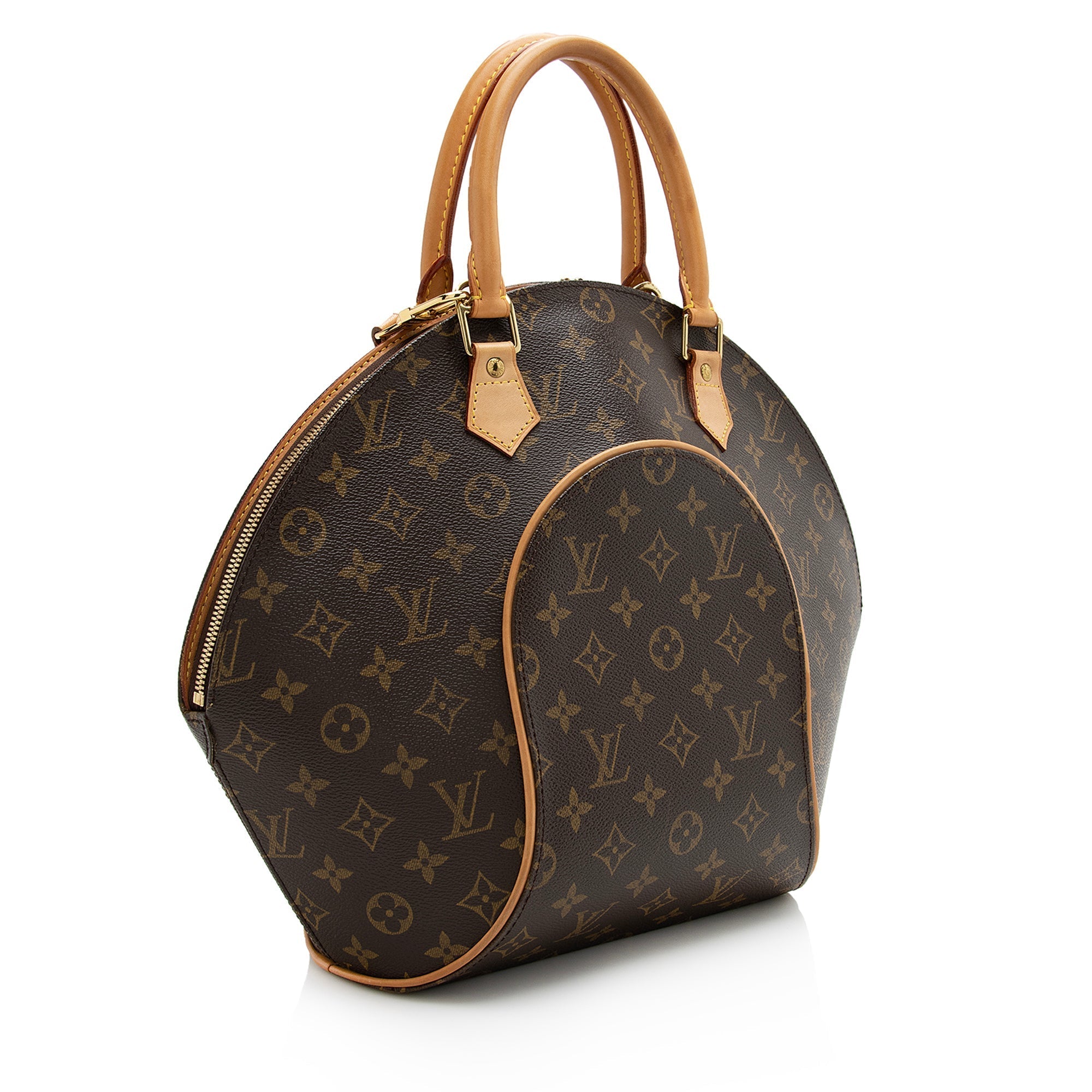 Louis Vuitton Monogram Canvas Ellipse MM Satchel (SHF-22702)