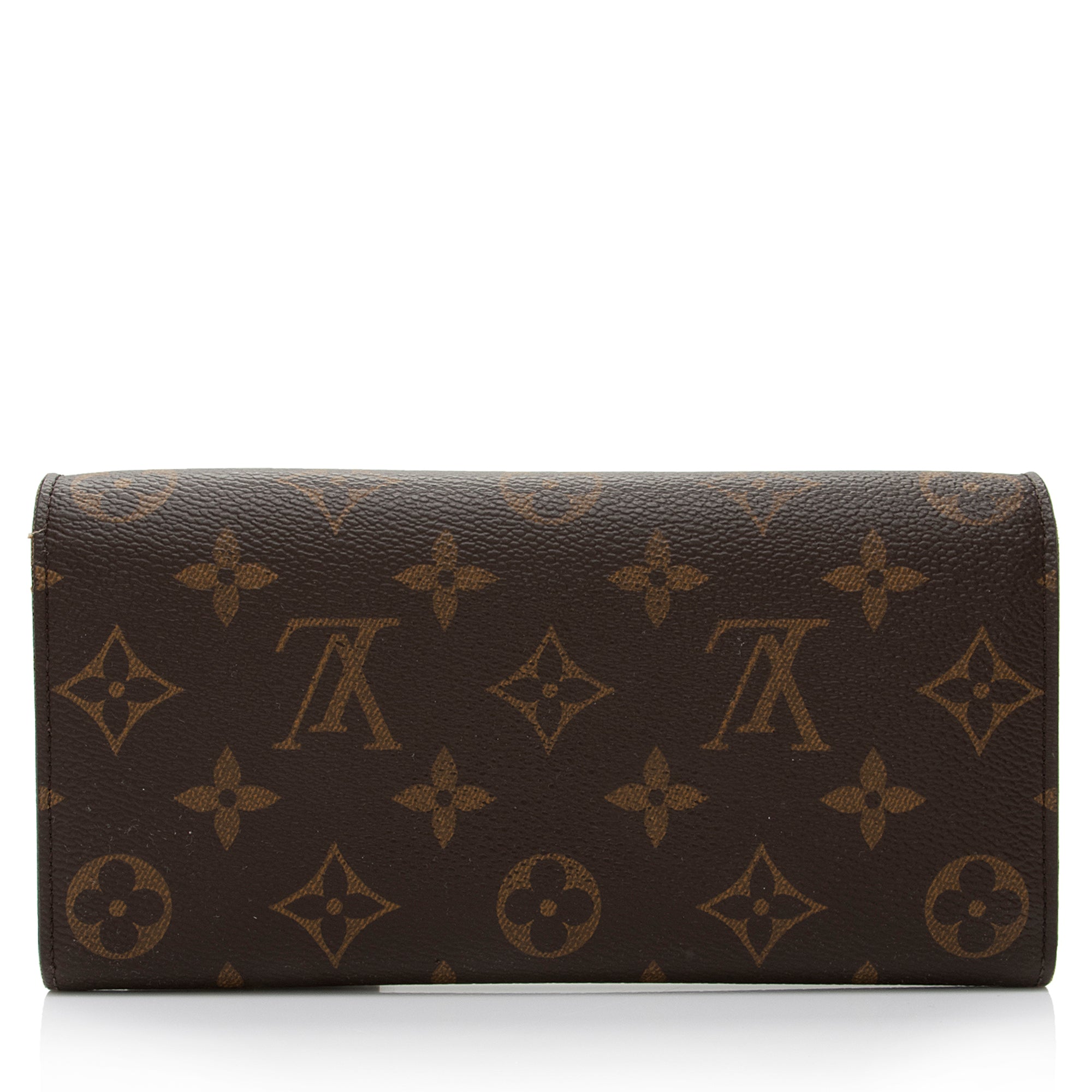 Louis Vuitton Monogram Canvas Emilie Wallet (SHF-I46Tox)