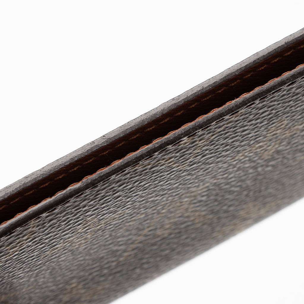 Louis Vuitton Monogram Canvas Porte 2 Vertical Card Holder (SHF-njByOR)