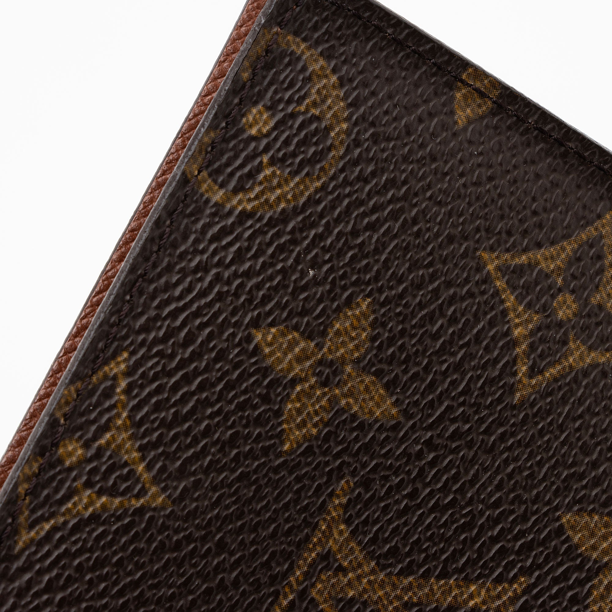 Louis Vuitton Monogram Canvas Porte 2 Vertical Card Holder (SHF-njByOR)