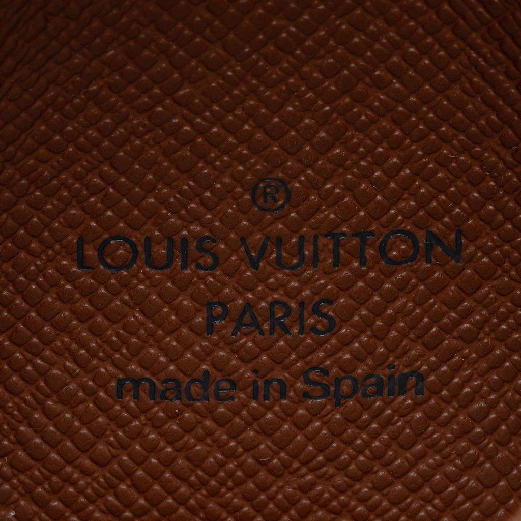 Louis Vuitton Monogram Canvas Porte 2 Vertical Card Holder (SHF-njByOR)