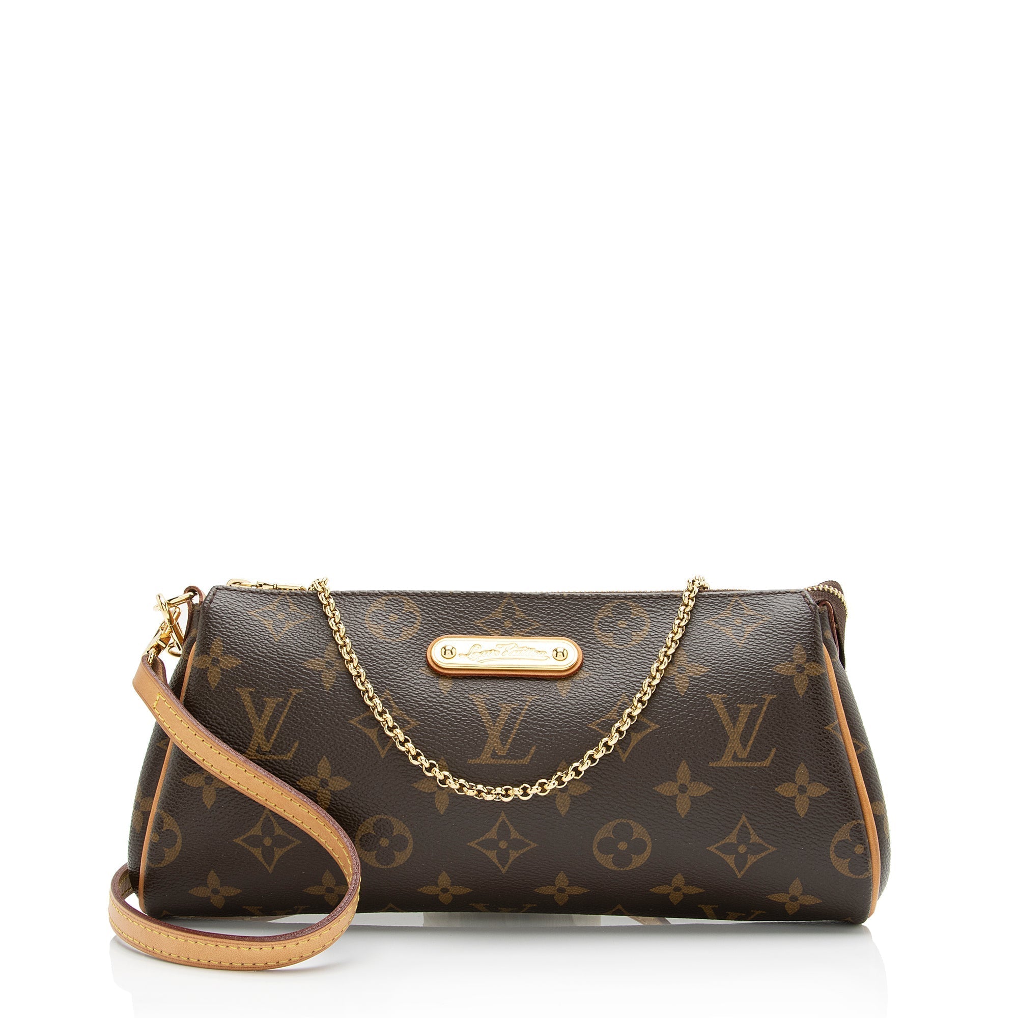Louis Vuitton Monogram Canvas Eva Clutch (SHF-23751)
