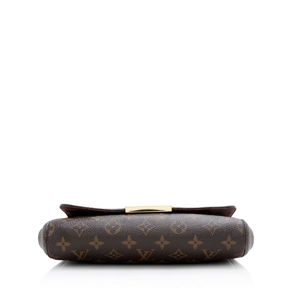 Louis Vuitton Monogram Canvas Favorite MM Shoulder Bag (SHF-21642)