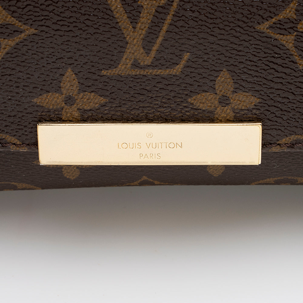 Louis Vuitton Monogram Canvas Favorite MM Shoulder Bag (SHF-21642)