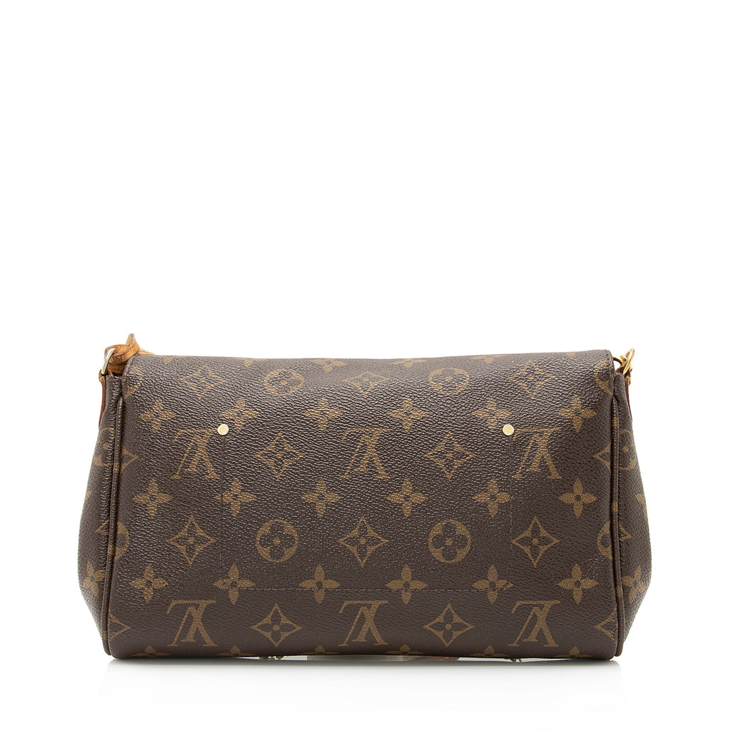 Louis Vuitton Monogram Canvas Favorite MM Shoulder Bag (SHF-23589)