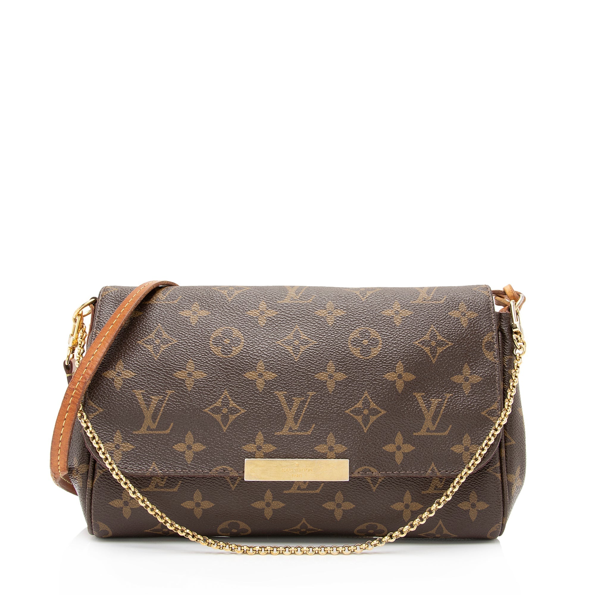 Louis Vuitton Monogram Canvas Favorite MM Shoulder Bag (SHF-23589)