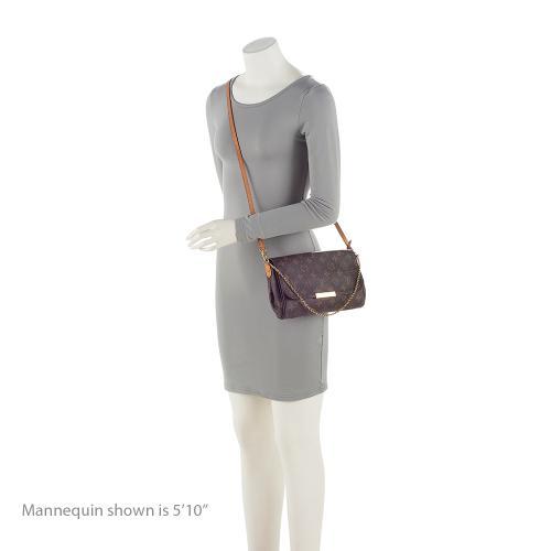 Louis Vuitton Monogram Canvas Favorite MM Shoulder Bag (SHF-23589)