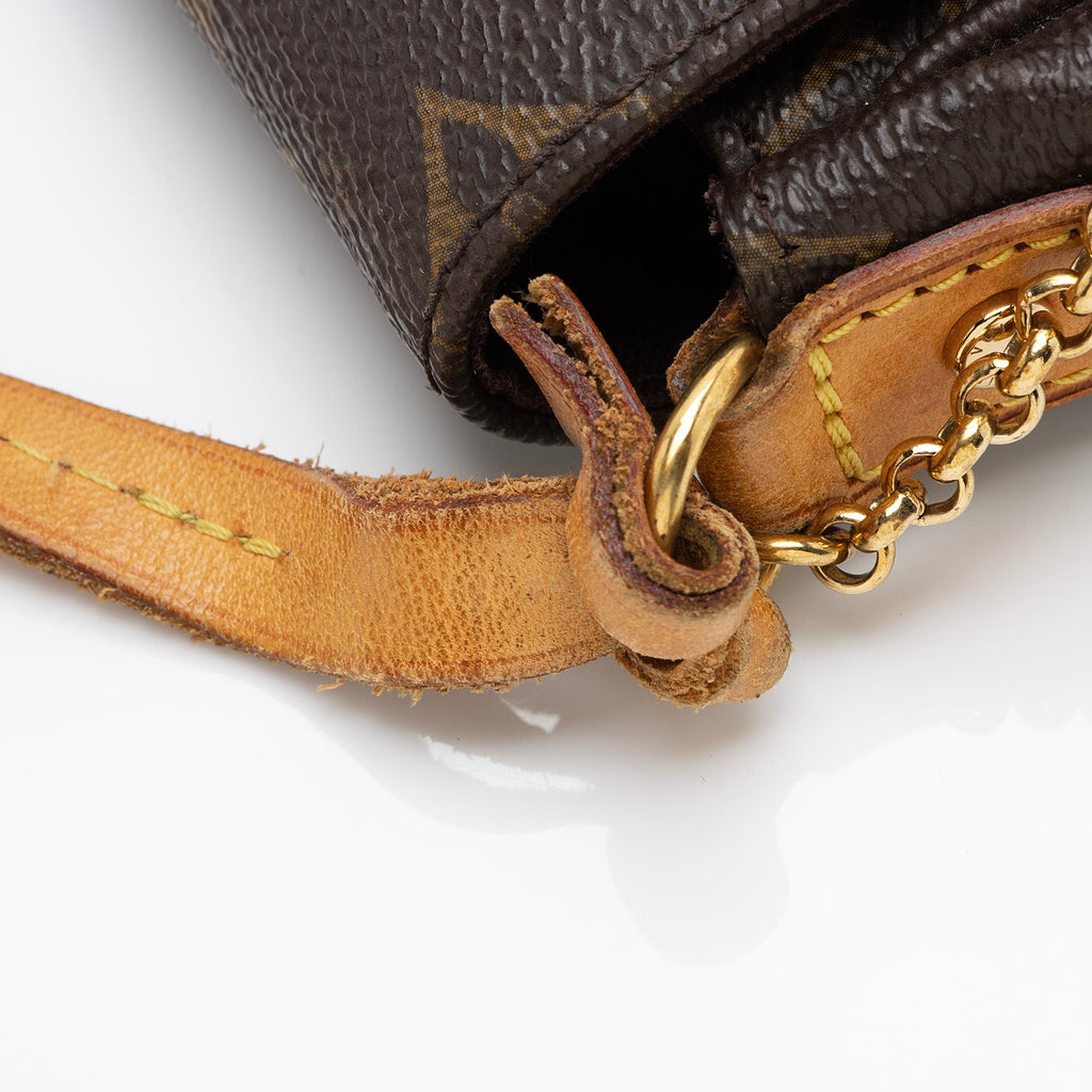 Louis Vuitton Monogram Canvas Favorite MM Shoulder Bag (SHF-jdJmNz)