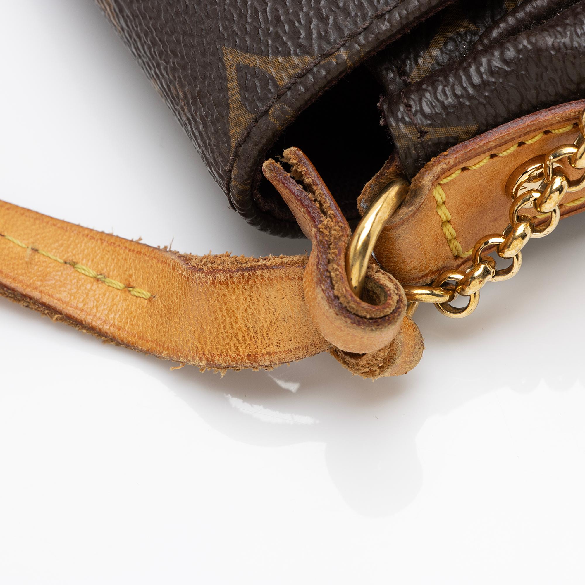 Louis Vuitton Monogram Canvas Favorite MM Shoulder Bag (SHF-jdJmNz)