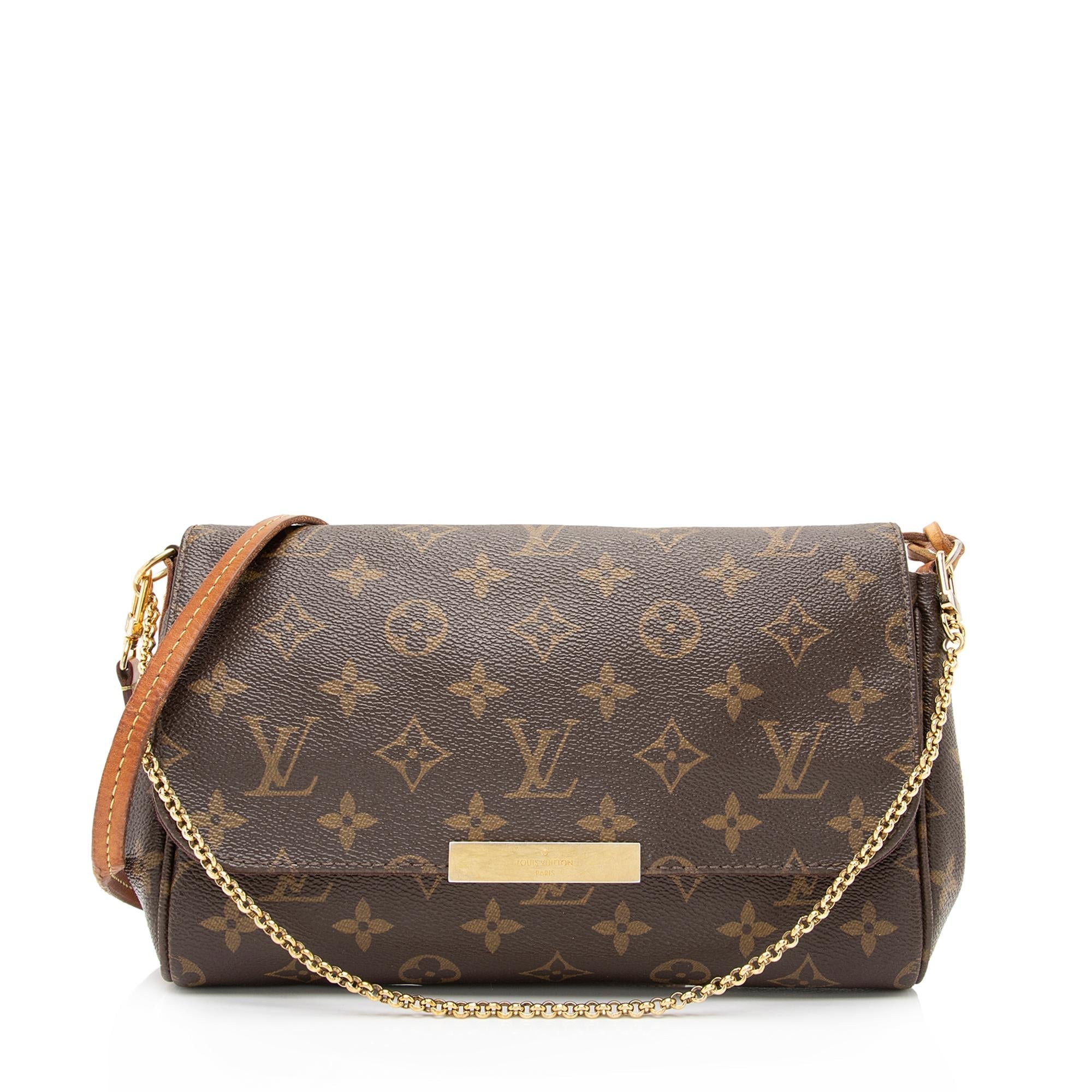 Louis Vuitton Monogram Canvas Favorite MM Shoulder Bag (SHF-jdJmNz)