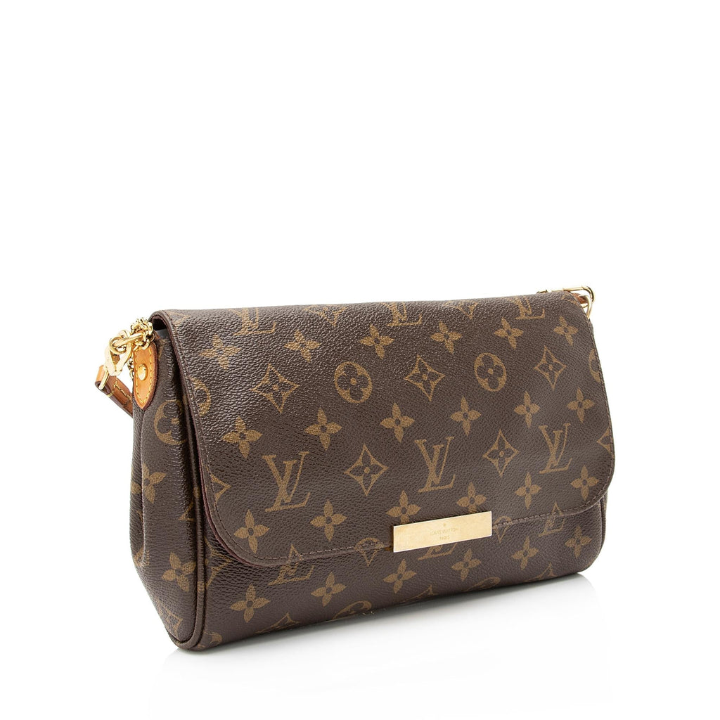 Louis Vuitton Monogram Canvas Favorite MM Shoulder Bag (SHF-jdJmNz)