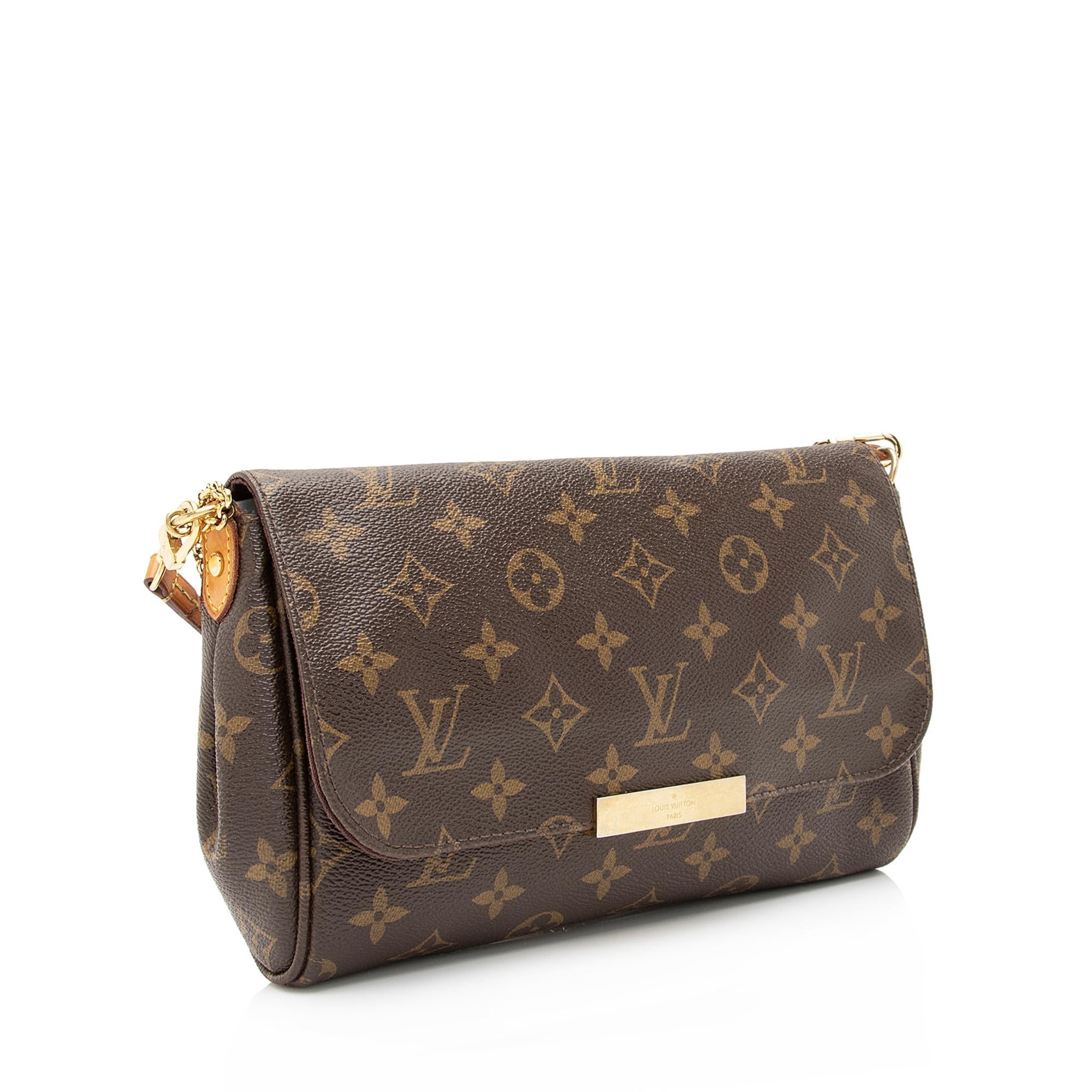 Louis Vuitton Monogram Canvas Favorite MM Shoulder Bag (SHF-jdJmNz)