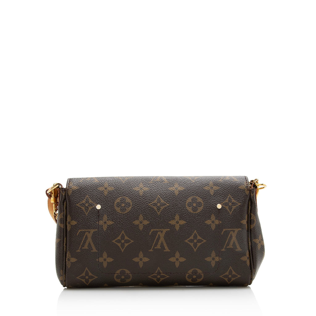 Louis Vuitton Monogram Canvas Favorite PM Shoulder Bag (SHF-22737)