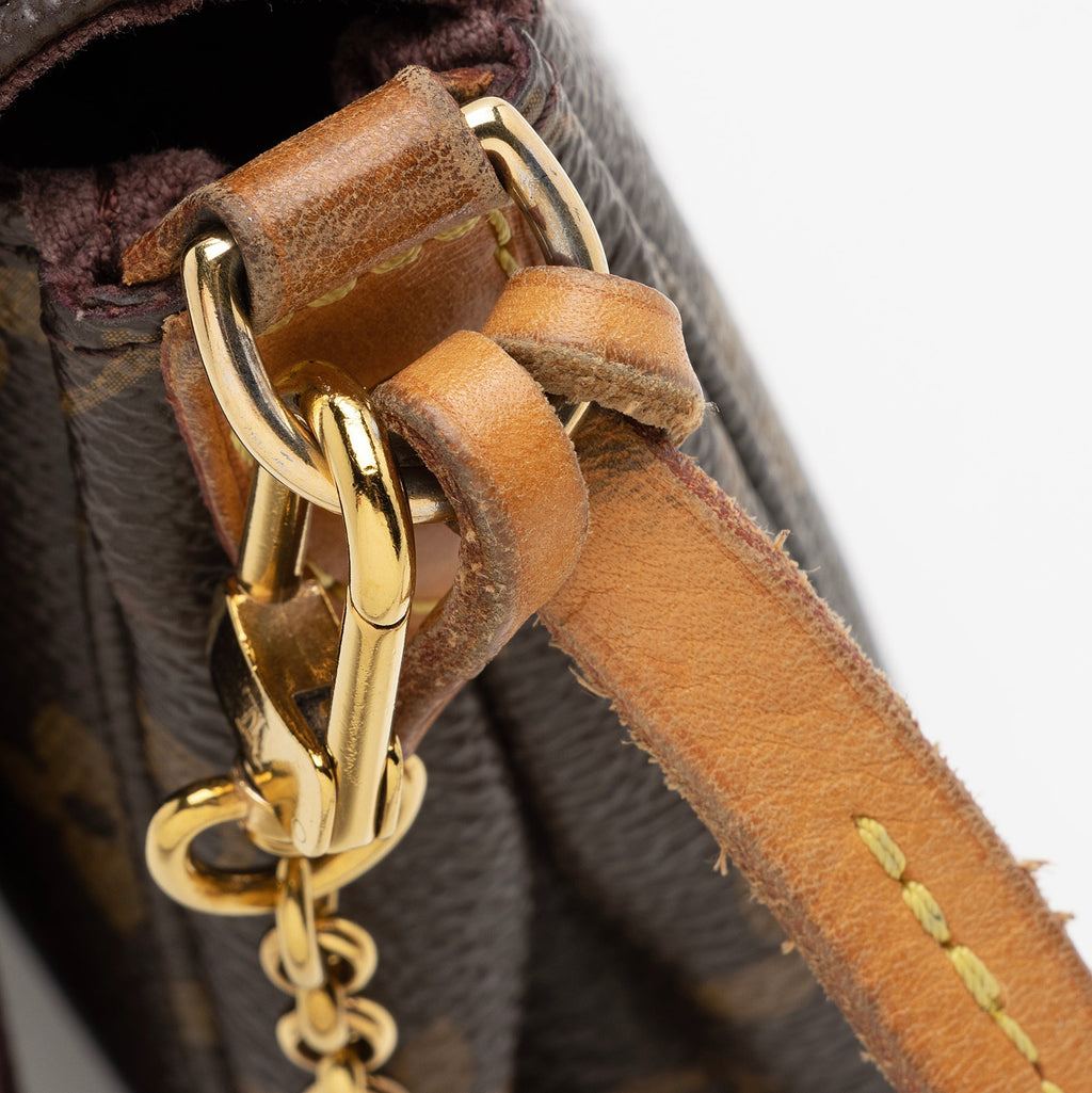 Louis Vuitton Monogram Canvas Favorite PM Shoulder Bag (SHF-22737)