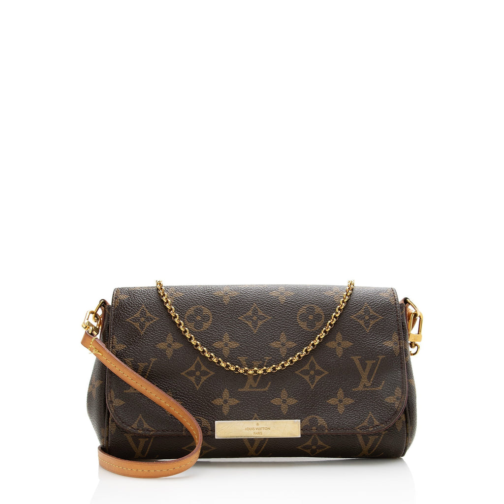 Louis Vuitton Monogram Canvas Favorite PM Shoulder Bag (SHF-22737)