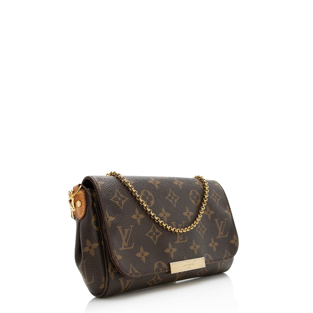 Louis Vuitton Monogram Canvas Favorite PM Shoulder Bag (SHF-22737)
